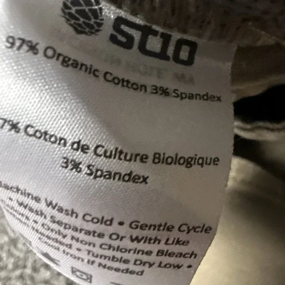 Stio‎ Mens Green Rivet Canvas Classic 5-Pocket Stretch Straight Leg Size 36x29